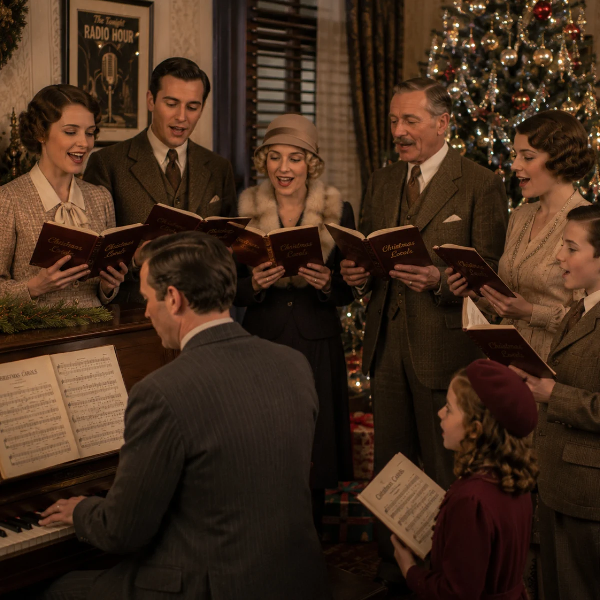Traditional Christmas Carol Sing-Alongs at the Piano cover